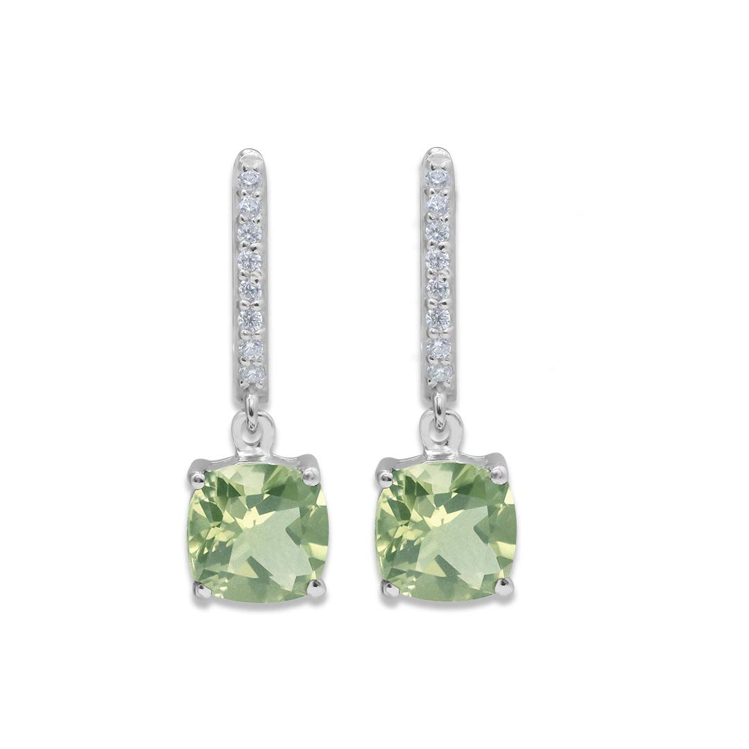 925 Sterling Silver Birthstone Earrings for Women & Girls - Elegant Jewelry Gift for Birthday, Anniversary & Special Occasions