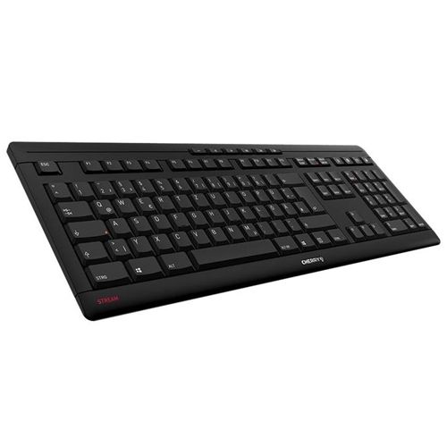 CHERRY JK 8500 STREAM Mechanical Keyboard - Wired USB Gaming Keyboard with Ergonomic Design for PC, Mac, Laptop - Perfect for Office Work, Gaming & Typing