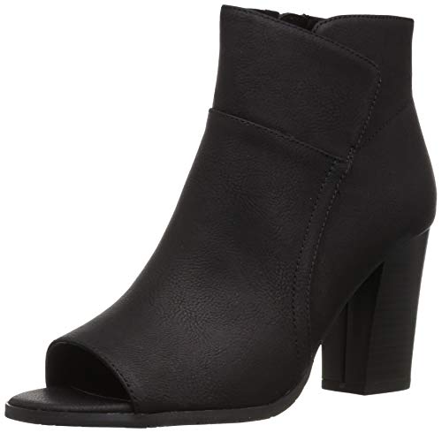BC Footwear Women's Scale Ankle Boot - Stylish & Comfortable Leather Booties for Fall & Winter | Perfect for Office, Date Night & Casual Outfits