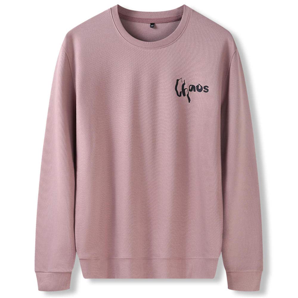 Big and Tall Men's Ultimate Crewneck Sweatshirt - Soft Velvet Lined, Long Sleeve Plus Size Hoodie for Winter & Autumn | Cozy Lounge Wear, Casual Outfit, Oversized Comfort