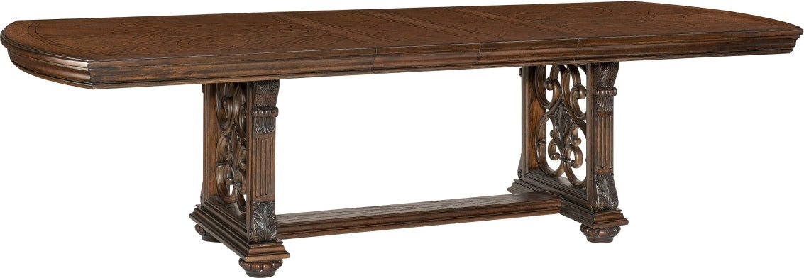 Bergen Solid Wood Dining Room Table - Modern Farmhouse Style for Kitchen & Dining Area | Perfect for Family Gatherings & Entertaining Guests