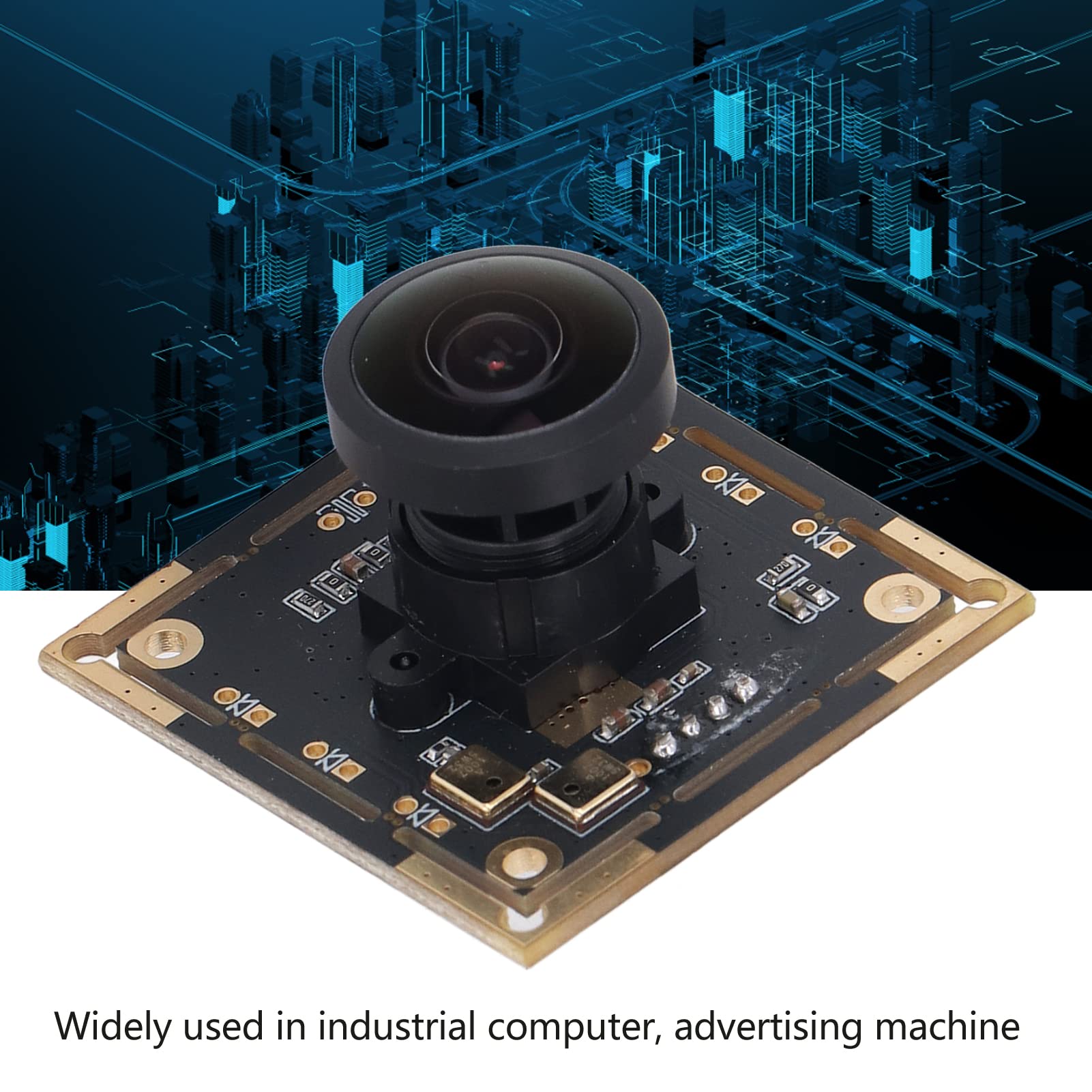 ANKROYU USB Camera Module with Microphone - 1080P HD Autofocus Webcam for Laptop, Desktop, Video Conferencing, Live Streaming & Online Classes | Plug & Play Embedded Web Camera PCB Module