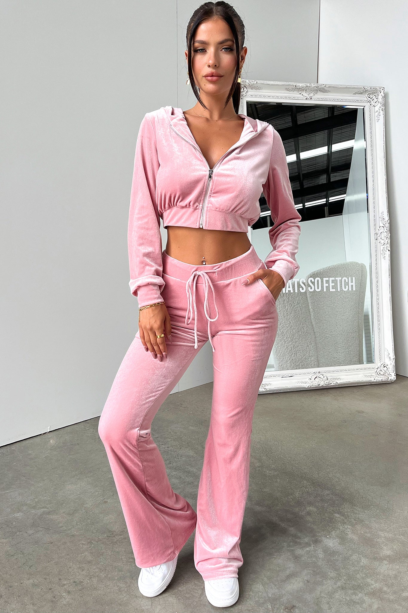 Beba Women's Soft Pink Sweatpants - High Waisted Joggers for Lounge, Yoga & Running - Comfortable Casual Pants