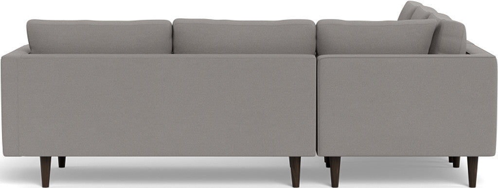 Ladybird 103 Corner Sectional Sofa - Modern L-Shaped Couch for Living Room, Family Room & Small Spaces | Comfortable Fabric Upholstery, Sturdy Frame | Perfect for Apartments, Condos & Home Theater Seating