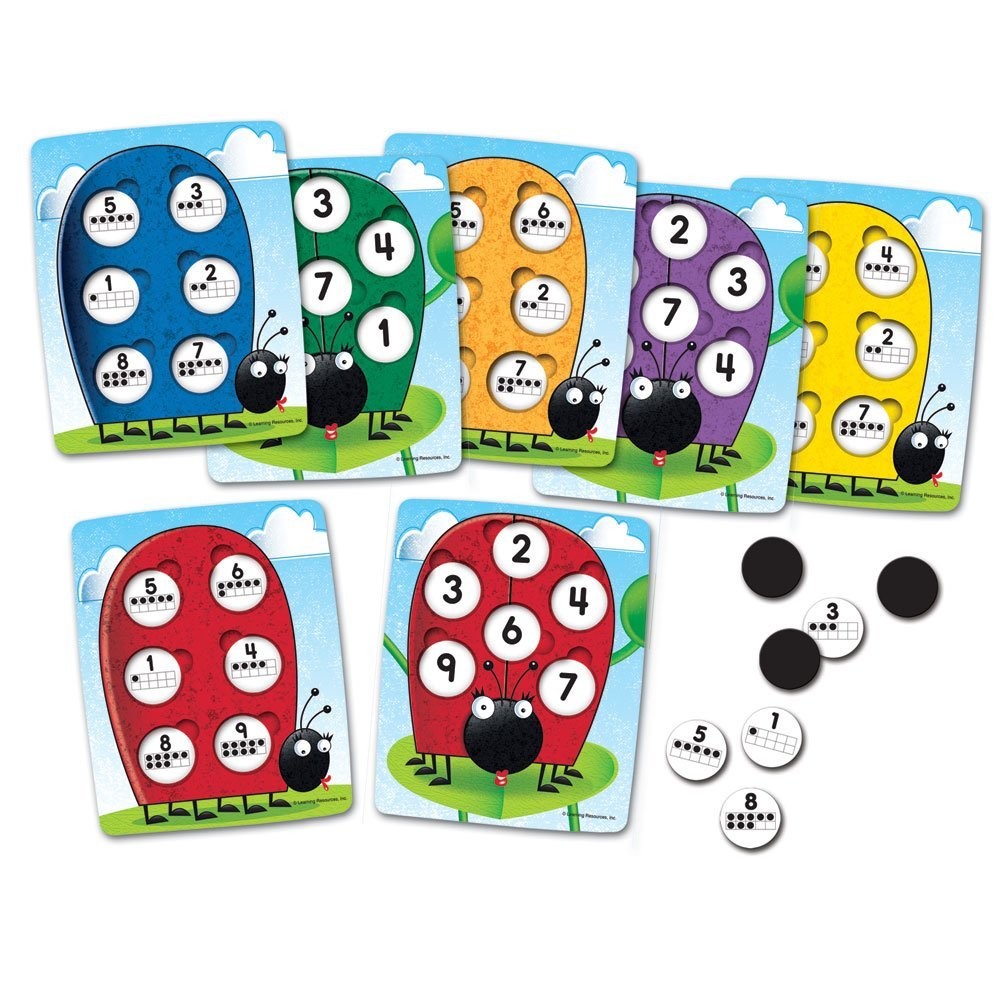 10 on the Spot!® Ten Frame Math Game for Kids - Fun Educational Counting Activity for Classroom & Homeschool Learning