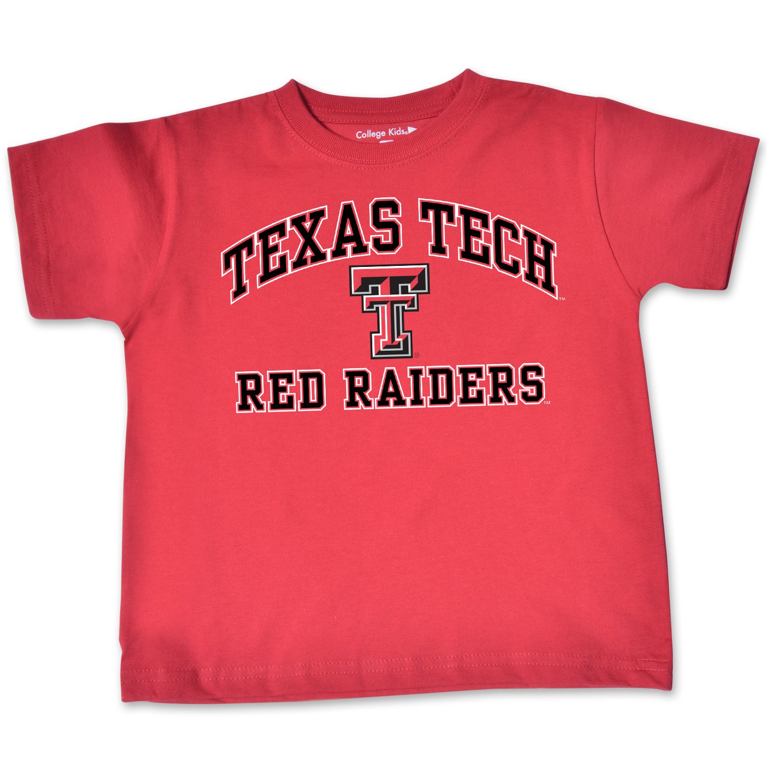 Texas Tech Red Raiders Toddler T-Shirt - NCAA Short Sleeve Tee for 5-6 Year Olds - Comfortable Red Cotton Top for Game Day & School Activities