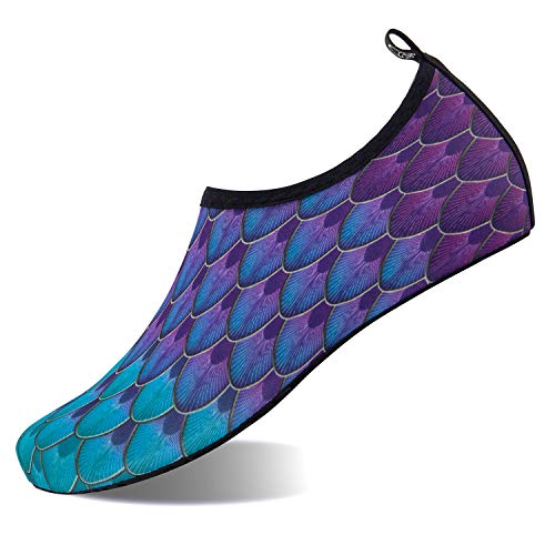 A Purple Mermaid