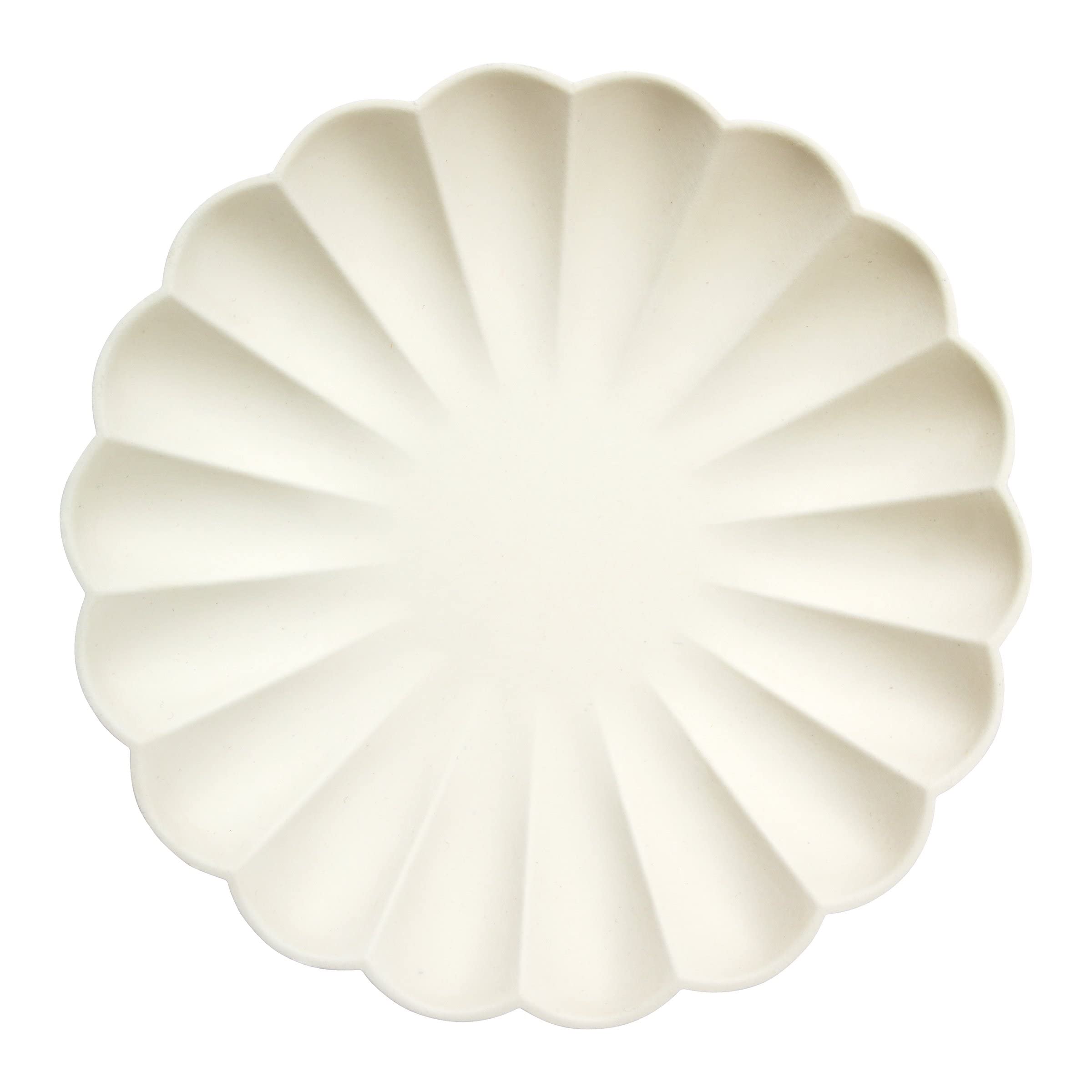 Eco-Friendly Compostable Party Plates - Pack of 8 Biodegradable Disposable Plates for Birthday, Wedding & Special Events - Perfect for Sustainable Celebrations & Outdoor Gatherings