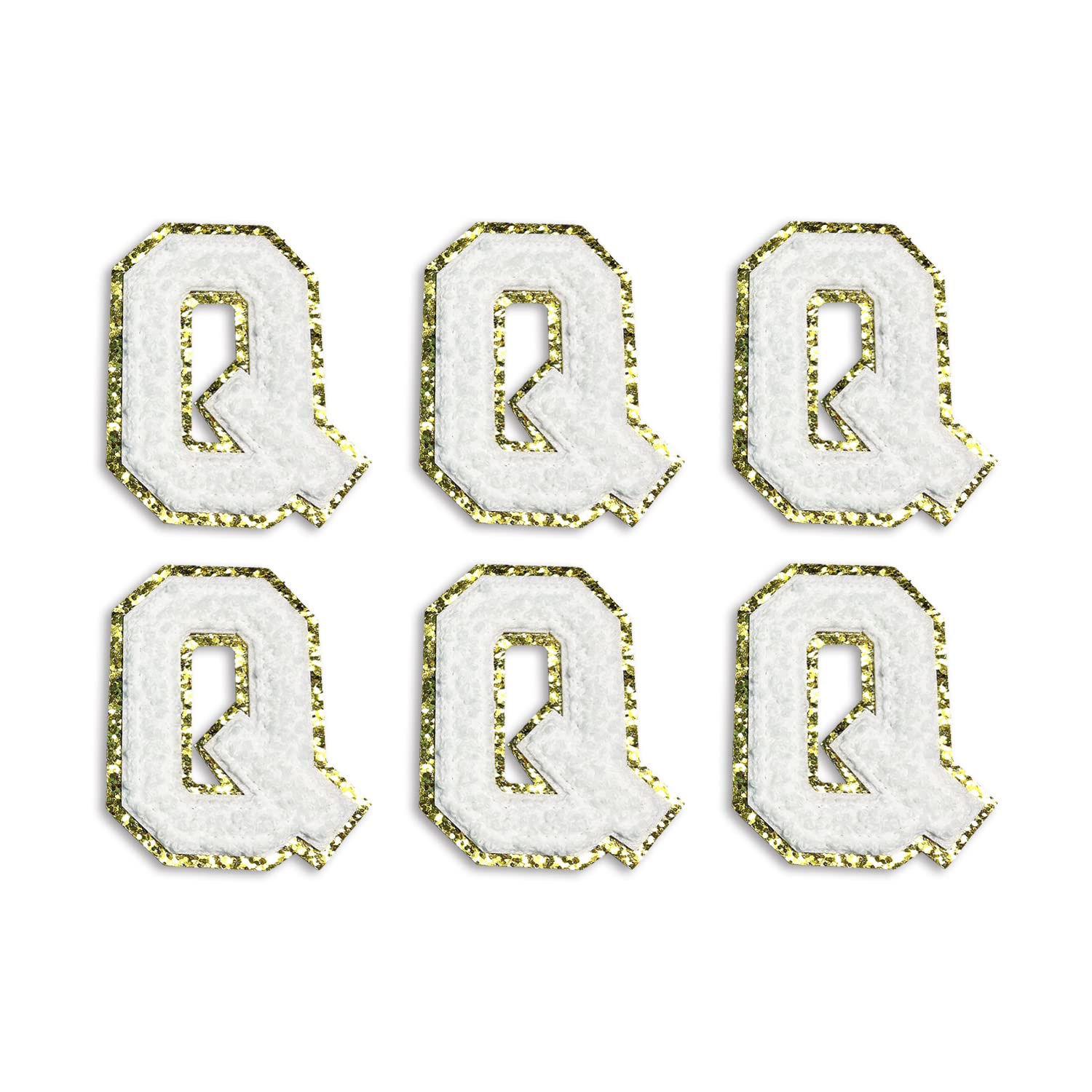 Varsity Letter Patches - Pink Iron On Letters for Clothing & Backpacks | Large Chenille Embroidery Letters (6 Pieces, 3.14 Inch Height) - Perfect for DIY Jackets, Jeans, School Bags & Team Spirit Crafts