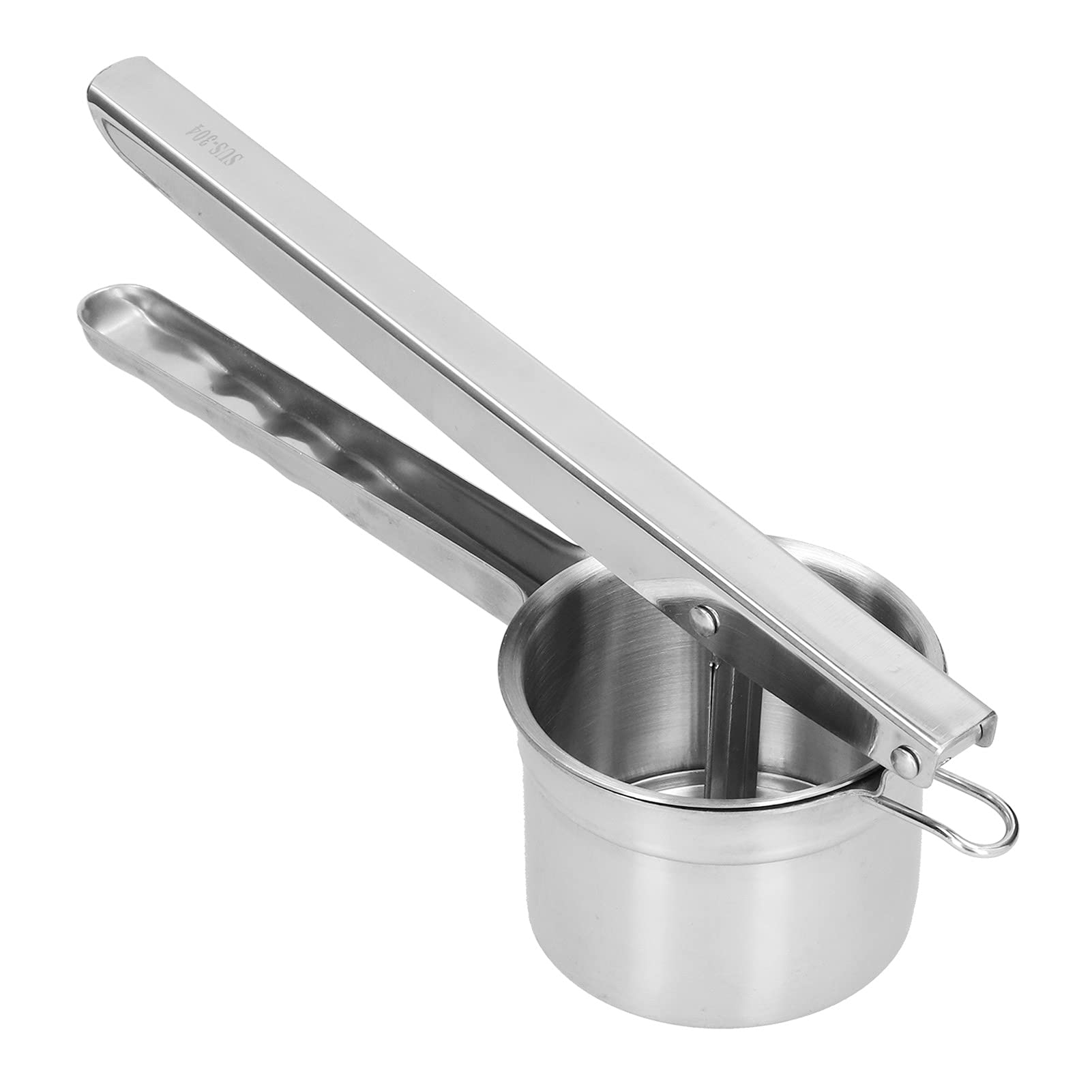 Premium Potato Masher & Lemon Squeezer - Ergonomic Kitchen Tool for Mashing Potatoes, Pressing Vegetables & Juicing Citrus Fruits - Perfect for Mashed Potatoes, Guacamole & Fresh Lemonade