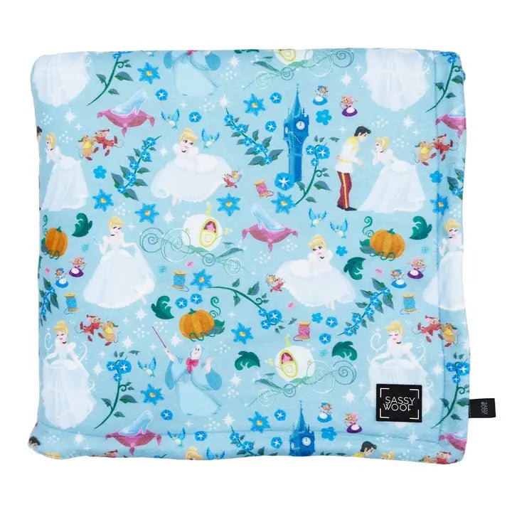 Disney Princess™ Cinderella Dog Blanket - Soft & Cozy Pet Blanket for Small to Medium Dogs - Perfect for Beds, Couches & Travel