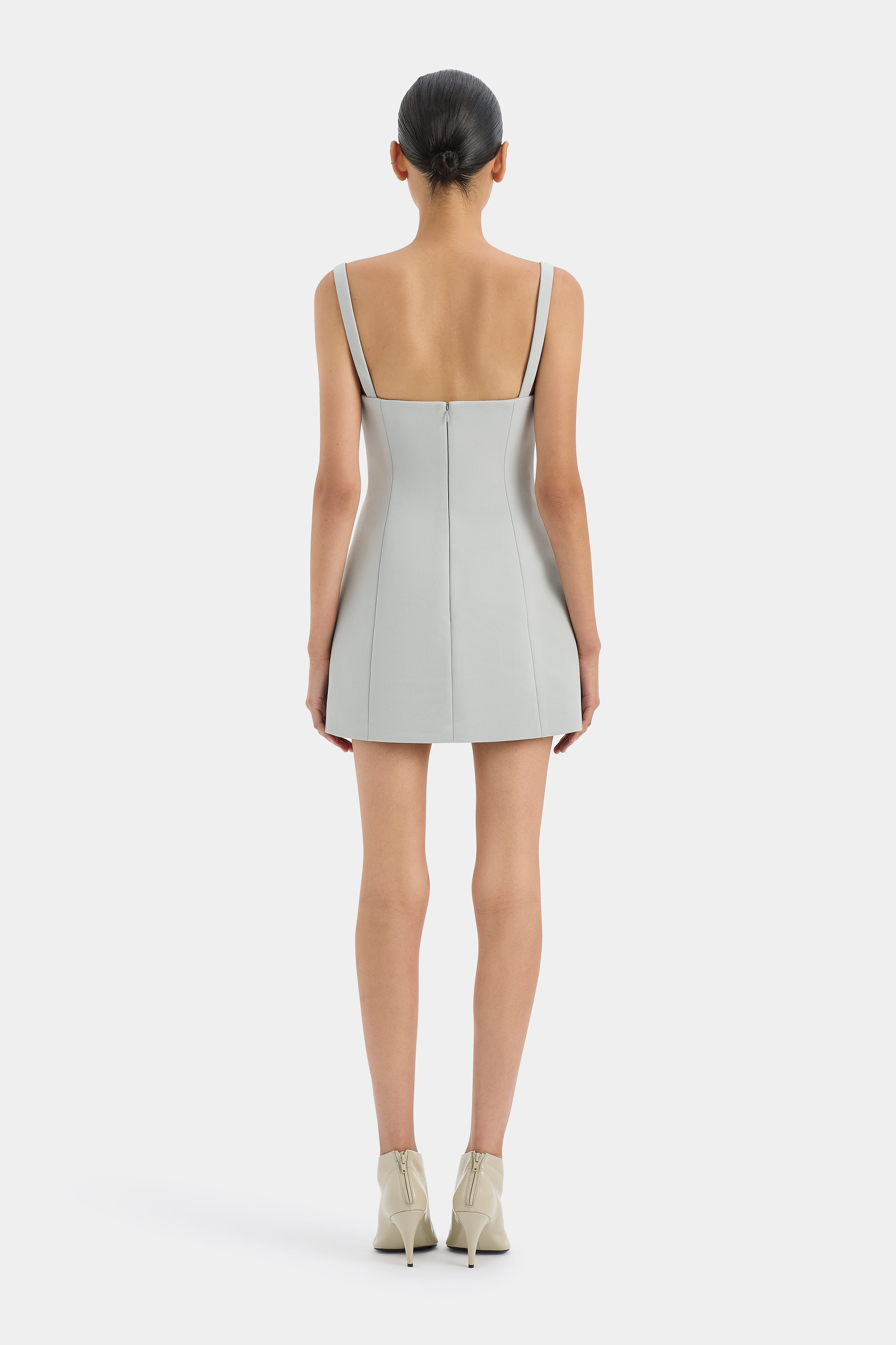 Sandrine Balconette Mini Dress - Sexy Floral Lace Summer Dress for Women | Perfect for Date Night, Cocktail Party & Beach Vacation