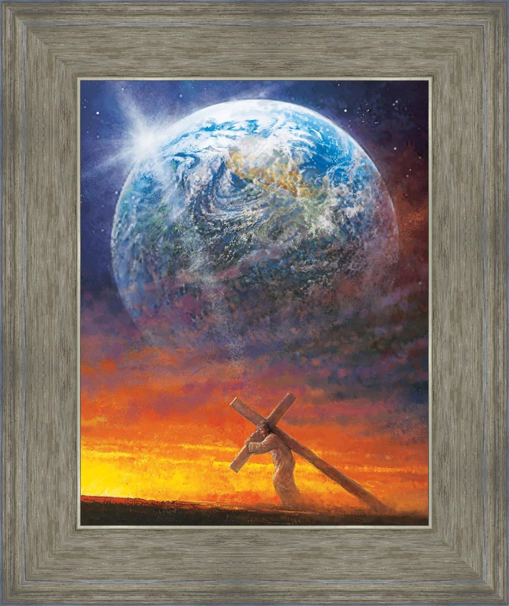 Behold, The Lamb of God - Religious Wall Art Decor for Home & Church - Perfect for Christian Faith Inspiration & Worship Spaces