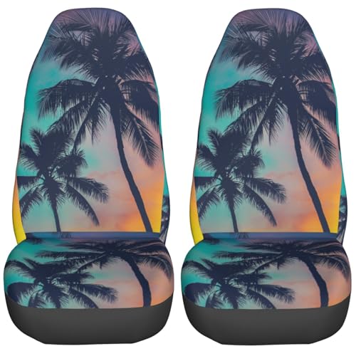 Palm Tree Sunset Beach