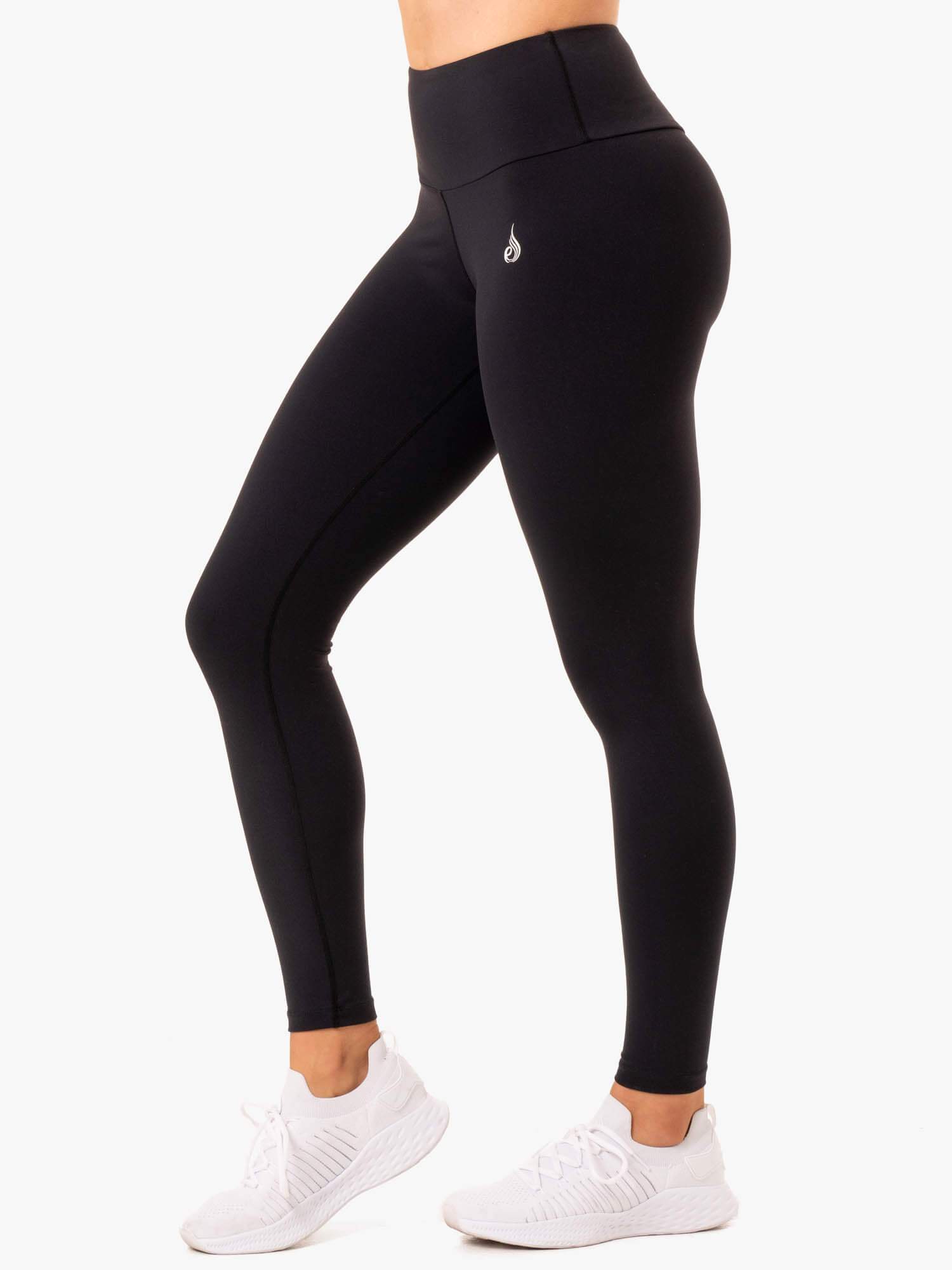 Staples Scrunch Bum Leggings for Women - High Waisted Tummy Control Yoga Pants in Black | Perfect for Workouts, Yoga & Everyday Wear