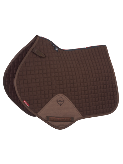 Le Mieux Cotton Close Contact Saddle Pad - Breathable & Comfortable Horse Riding Pad for Dressage & Jumping - Perfect for Training & Competition