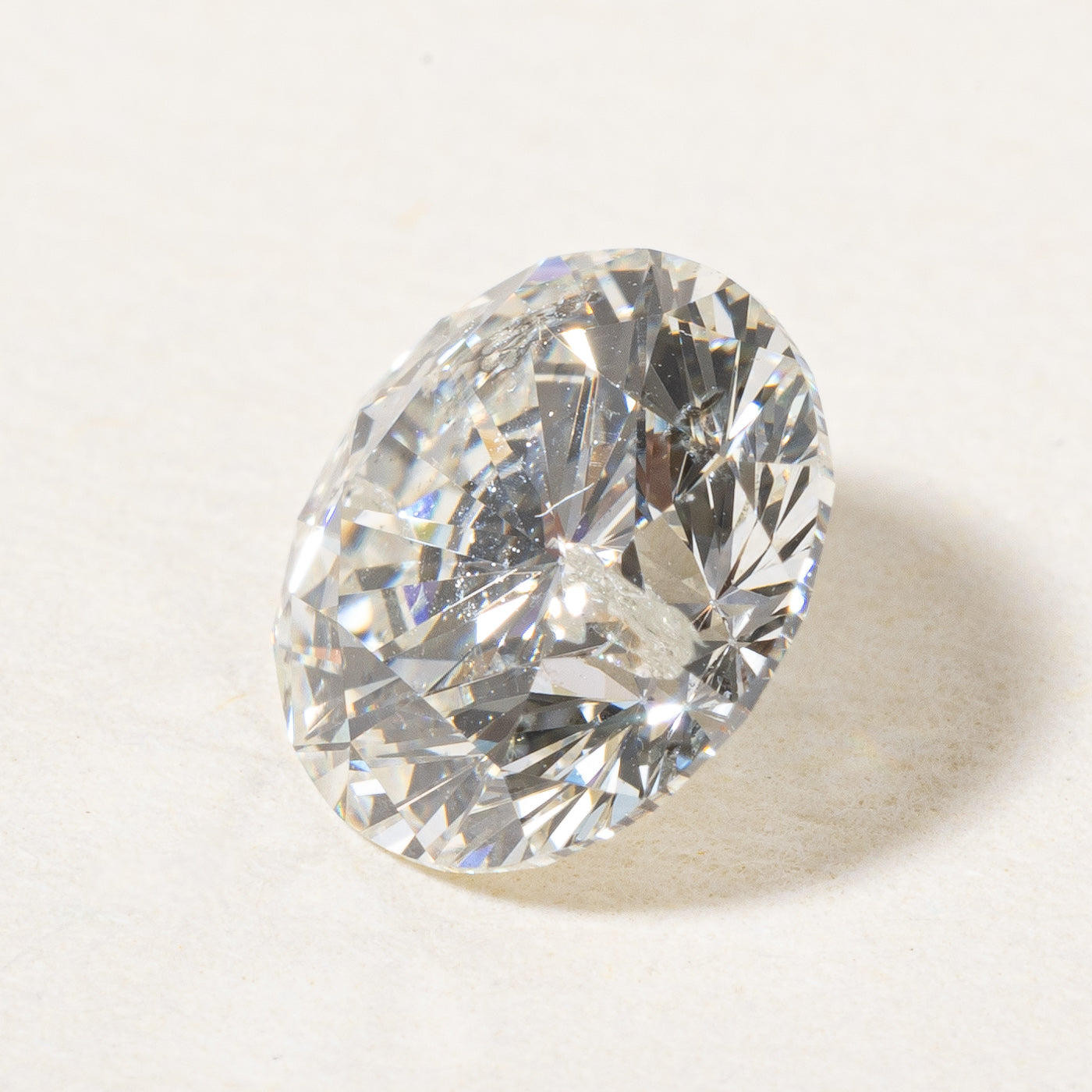 1.26ct Round Brilliant Cut Loose Diamond - G Color I1 Clarity | Certified Natural Diamond for Engagement Rings & Fine Jewelry