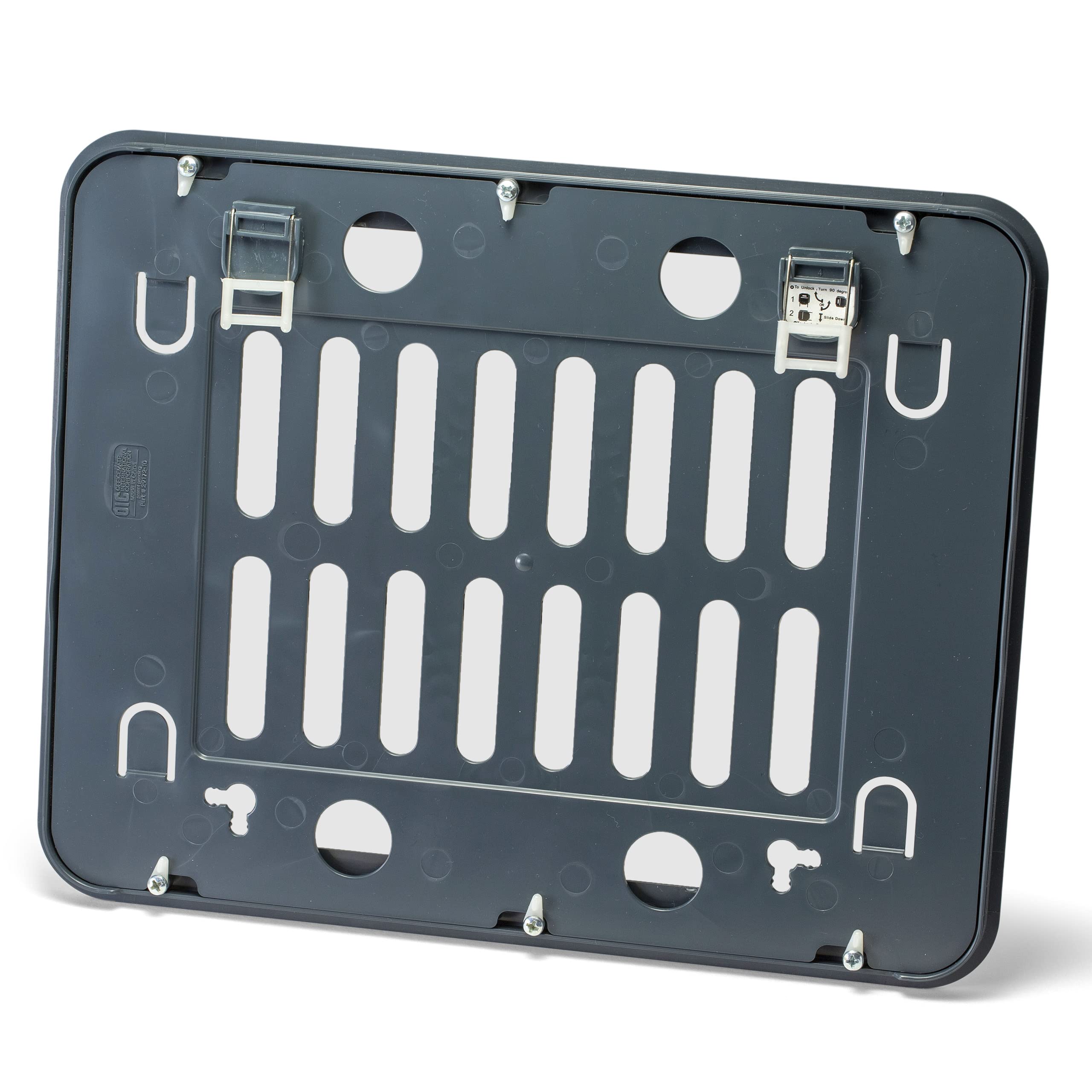 Officemate Verticalmate Certificate Holder - Slate Gray (29172) - Professional Document Organizer for Diplomas, Awards & Certificates - Perfect for Offices, Schools & Home Use