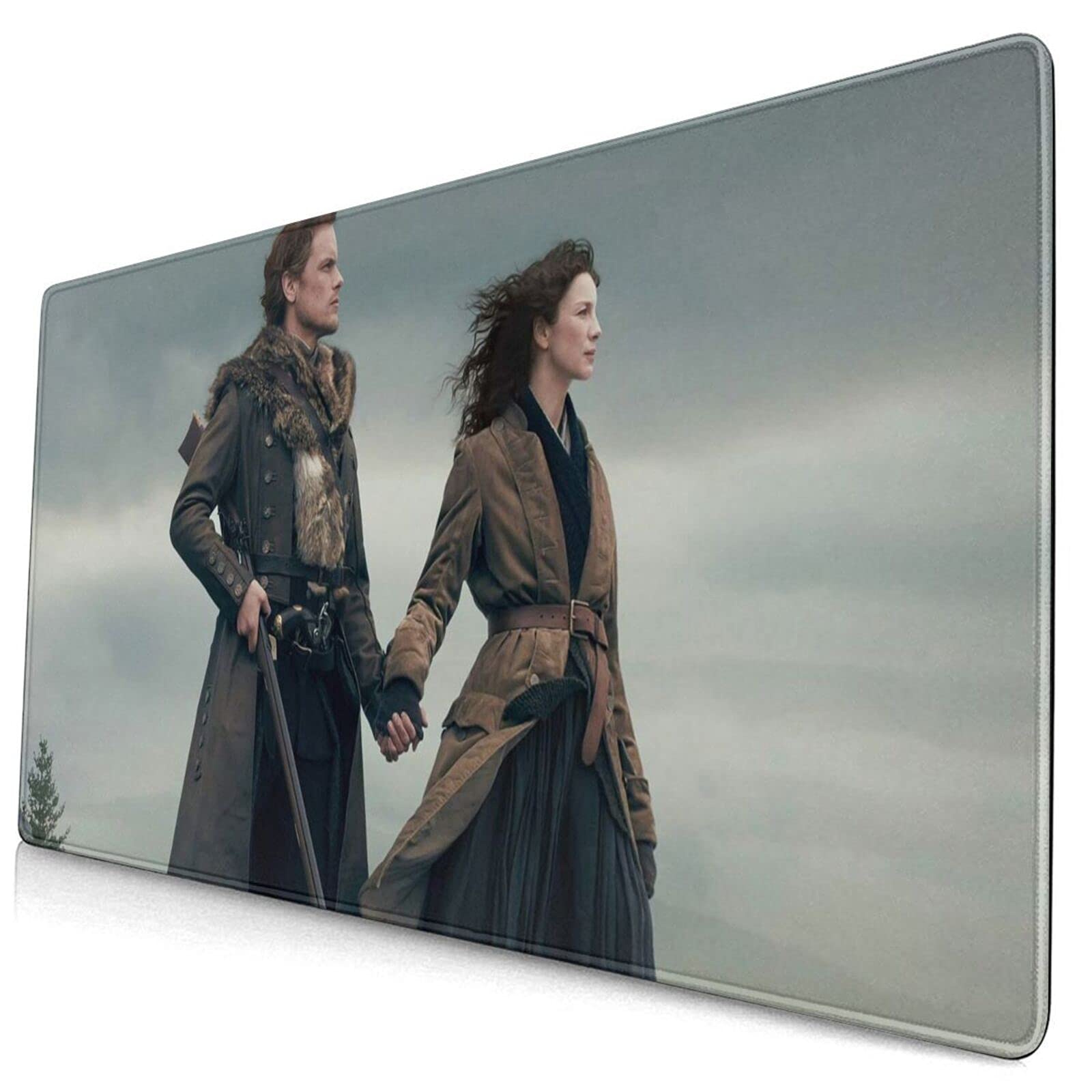 Outlanders XXL Extended Gaming Mouse Pad - Non-Slip Rubber Base, Large Speed Mouse Mat for Computer Keyboard & Desk - Perfect for Home Office, Gaming & Work Setup