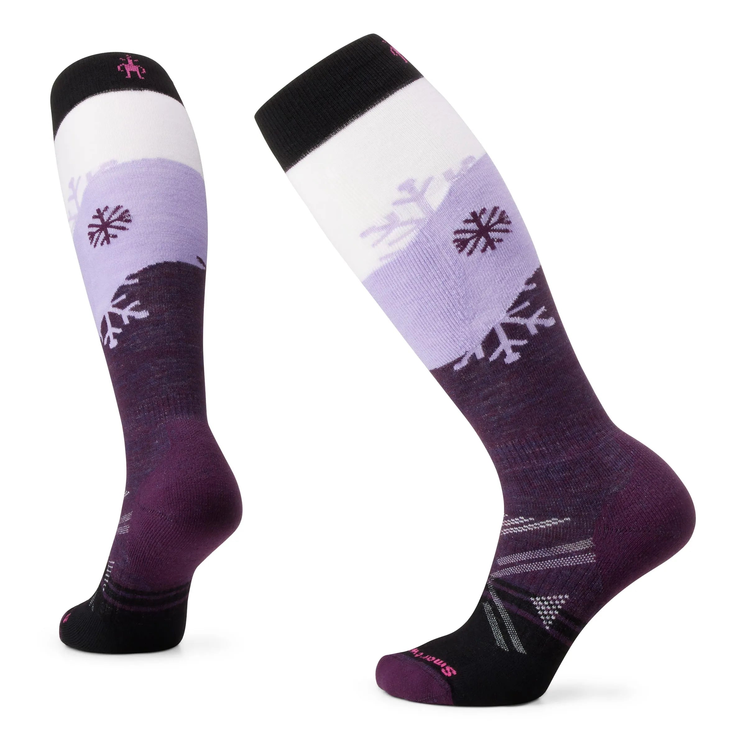 Smartwool Women's Ski Socks - Full Cushion Over-The-Calf Snowpocalypse Pattern for Warmth & Comfort (2026) - Perfect for Winter Sports, Snowboarding & Cold Weather Activities