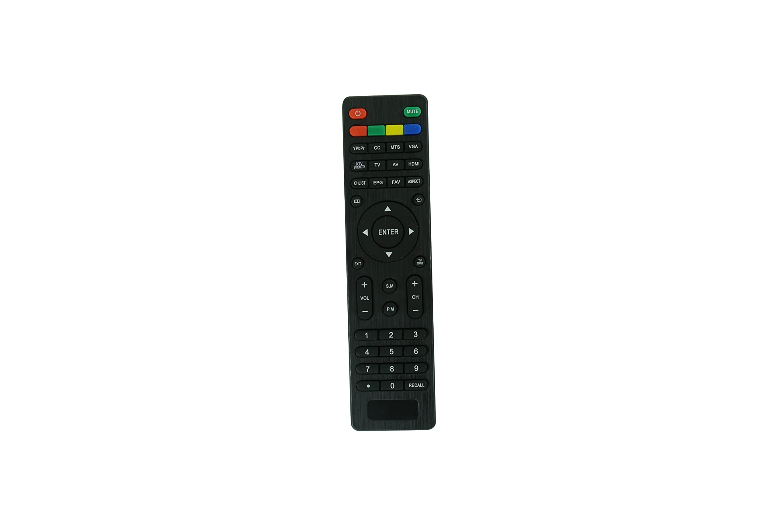 Original Remote Control Replacement for Speler SP-LED16/19/19W/22/22F/24/32/40 LED HDTV TVs - Universal TV Remote for Living Room, Bedroom & Home Entertainment