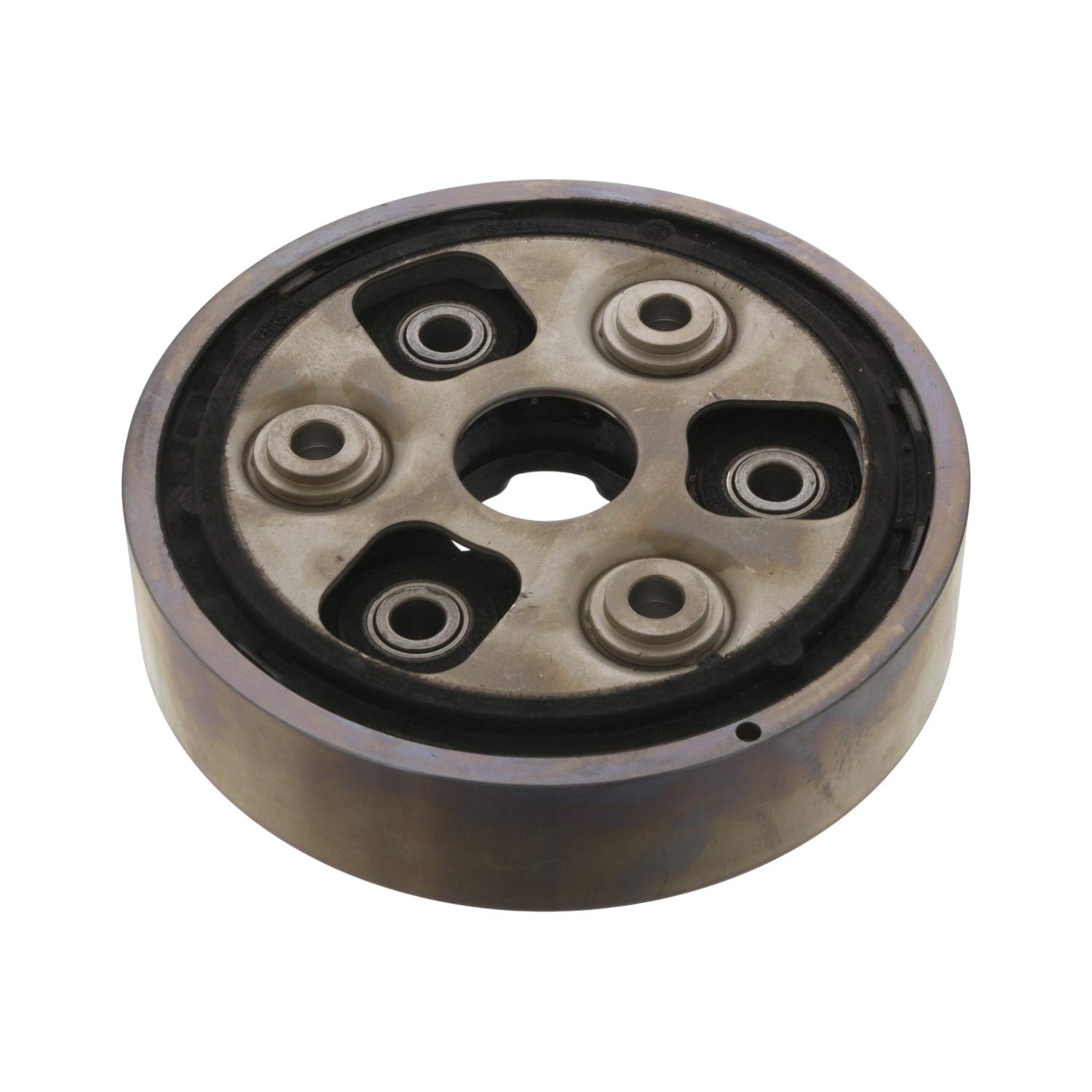 Febi Bilstein 40857 Flexible Disc for Propshaft - Universal CV Joint Coupling, Vibration Dampener (Pack of 1) | Perfect for Driveshaft Repair, Automotive Suspension & Transmission Maintenance