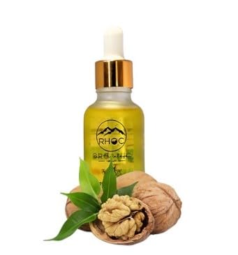 Organic Himalayan Walnut Oil - Cold Pressed, Unrefined, Rich in Omega-3 | Perfect for Cooking, Salad Dressing & Skin Care