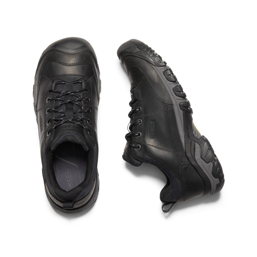 Men's Targhee III Waterproof Hiking Oxford Shoes - Black/Magnet | Lightweight & Durable for Outdoor Adventures, Trail Walking & Travel