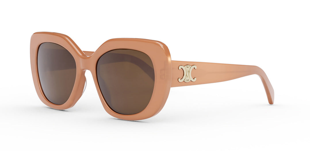 Shiny Milky Peach/Brown
