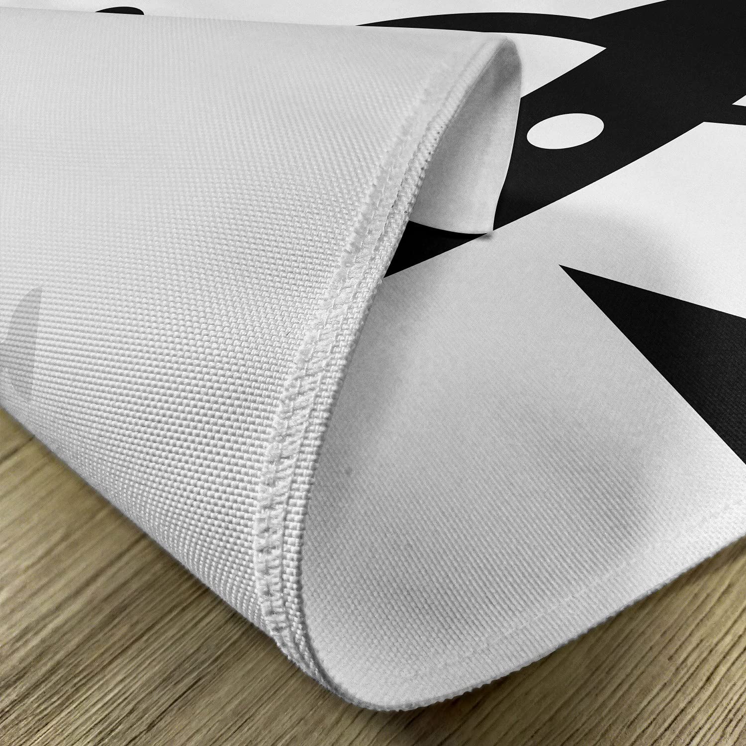 Ambesonne Alien UFO Place Mats Set of 4 - Sci-Fi Galaxy Space Theme Washable Fabric Dining Table Mats - Standard Size Charcoal Grey & White - Perfect for Space-Themed Parties, Sci-Fi Dinners & Modern Home Decor