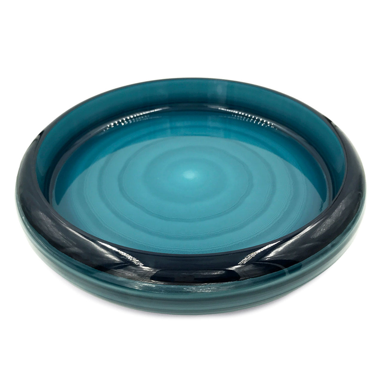 Premium Cobalt Blue Marble Sushi Serving Tray - 13.46
