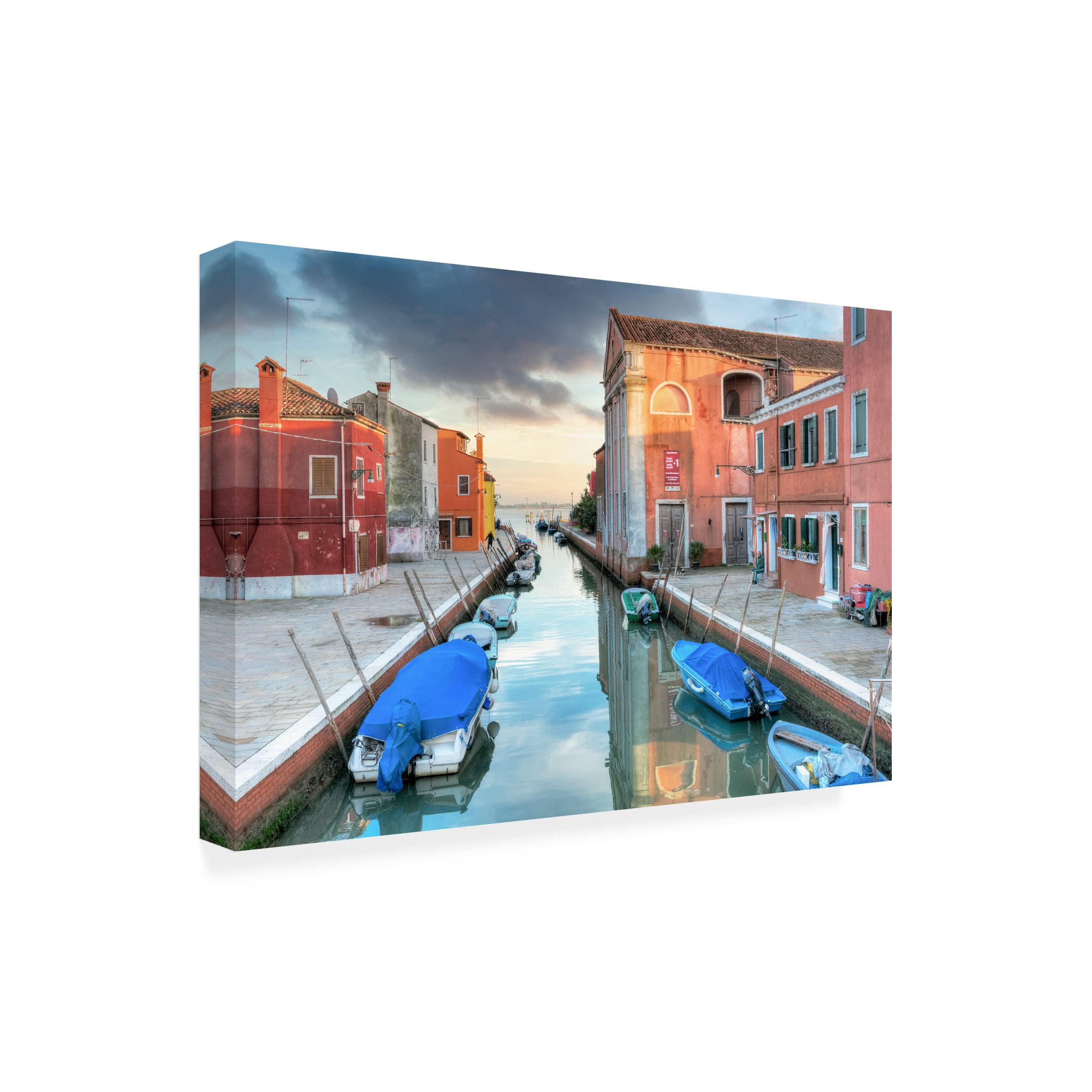 Trademark Fine Art 'Bruano 23' Canvas Wall Art Painting by Alan Blaustein - Modern Abstract Home Decor for Living Room, Bedroom & Office
