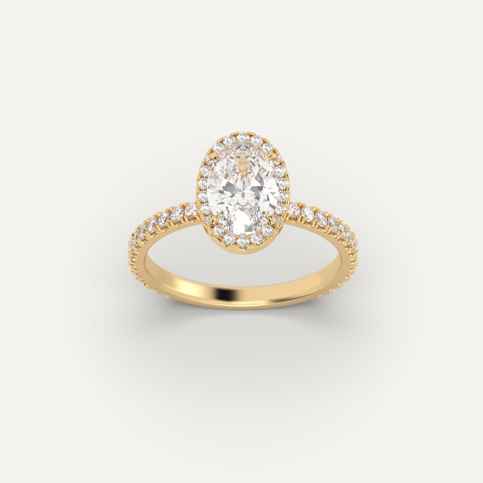 1 Carat Oval Cut Diamond Engagement Ring for Women - Perfect for Proposals, Weddings & Anniversaries