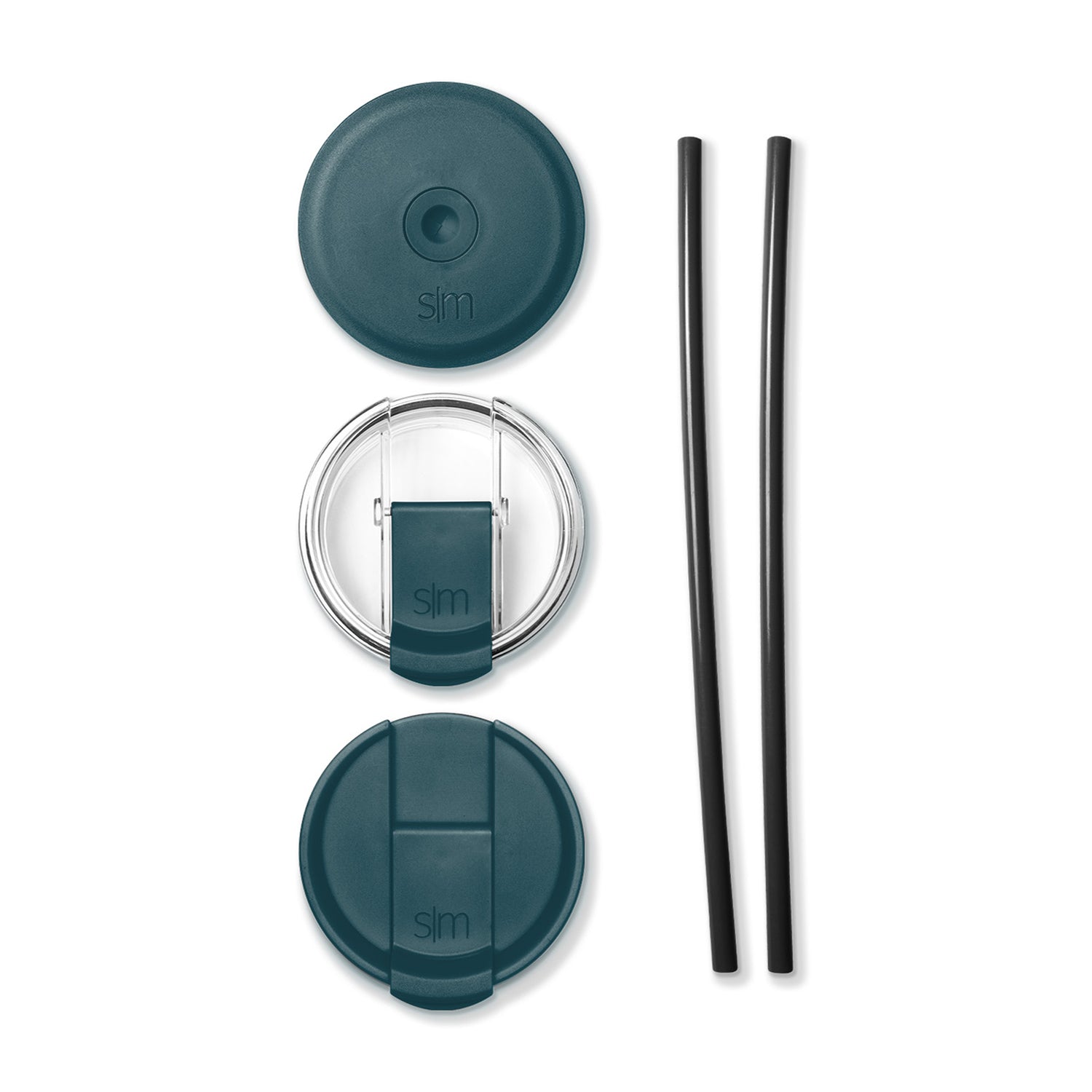 3-Pack Classic Tumbler Lids Set - Straw Lid, Flip Lid & Clear Flip Lid Replacement for 20oz 30oz Tumblers | Perfect for Coffee, Tea & Cold Drinks On-The-Go