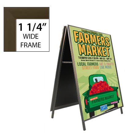 24x30 A-Frame Sign Holder - 1 1/4