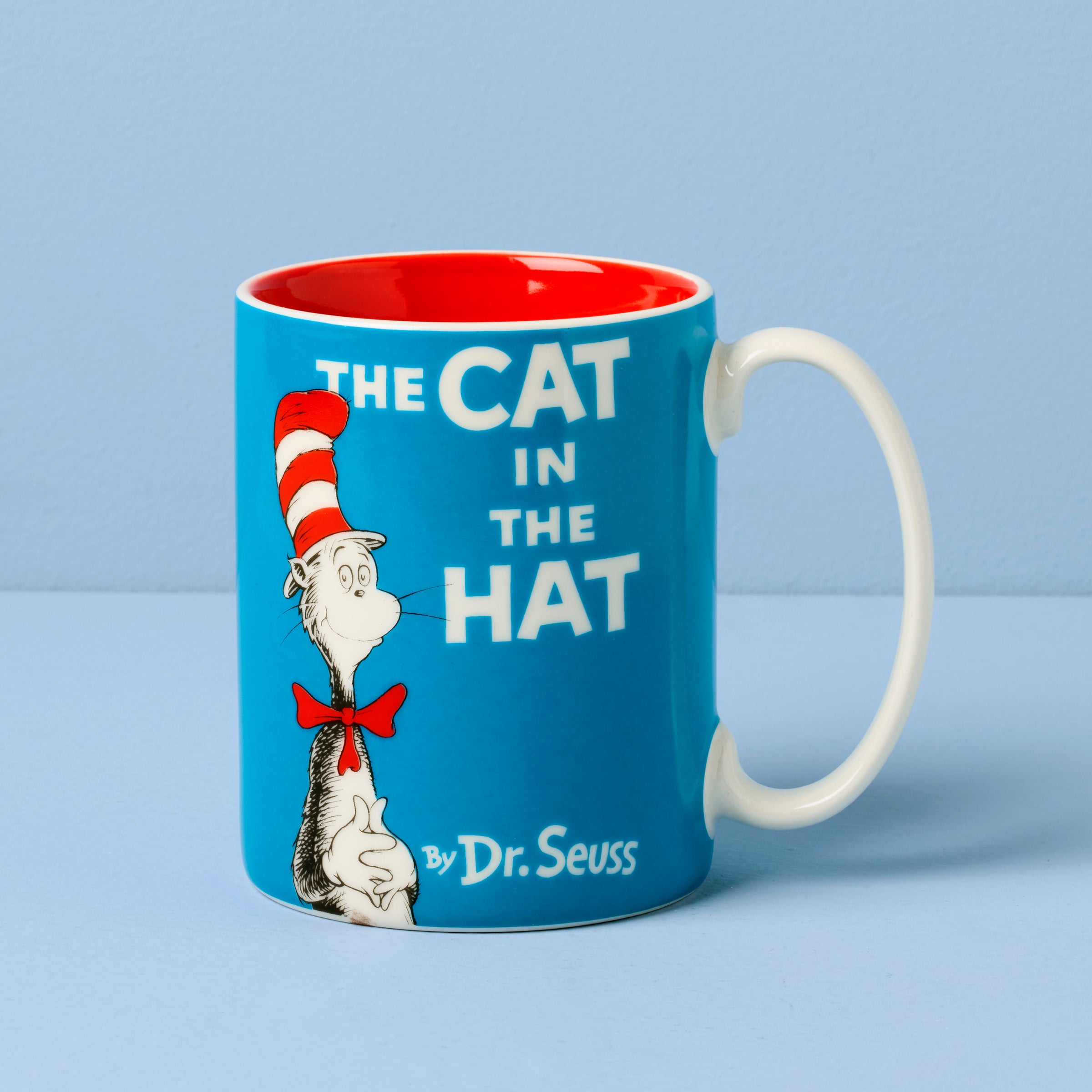 Dr. Seuss The Cat in The Hat Coffee Mug - 11oz Ceramic Cup with Handle, Fun Gift for Kids & Book Lovers - Perfect for Hot Cocoa, Tea, or Coffee at Home, Office, or School