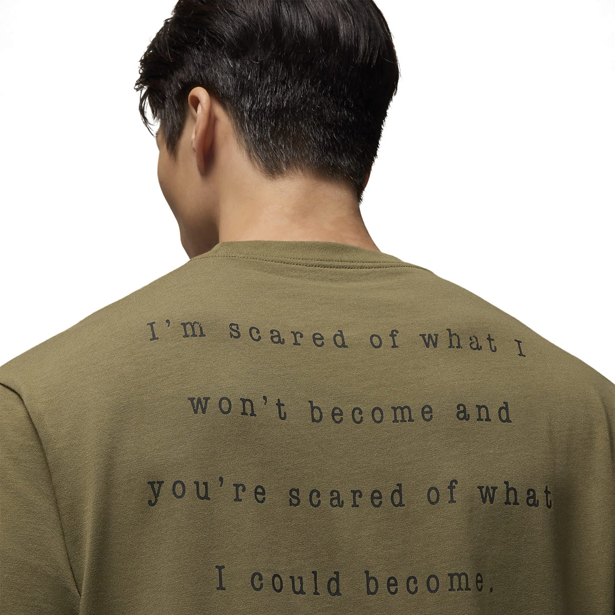 Premium Crew Neck T-Shirt for Men - Soft Cotton Medium Olive Green Tee - Casual Wear, Street Style & Everyday Comfort