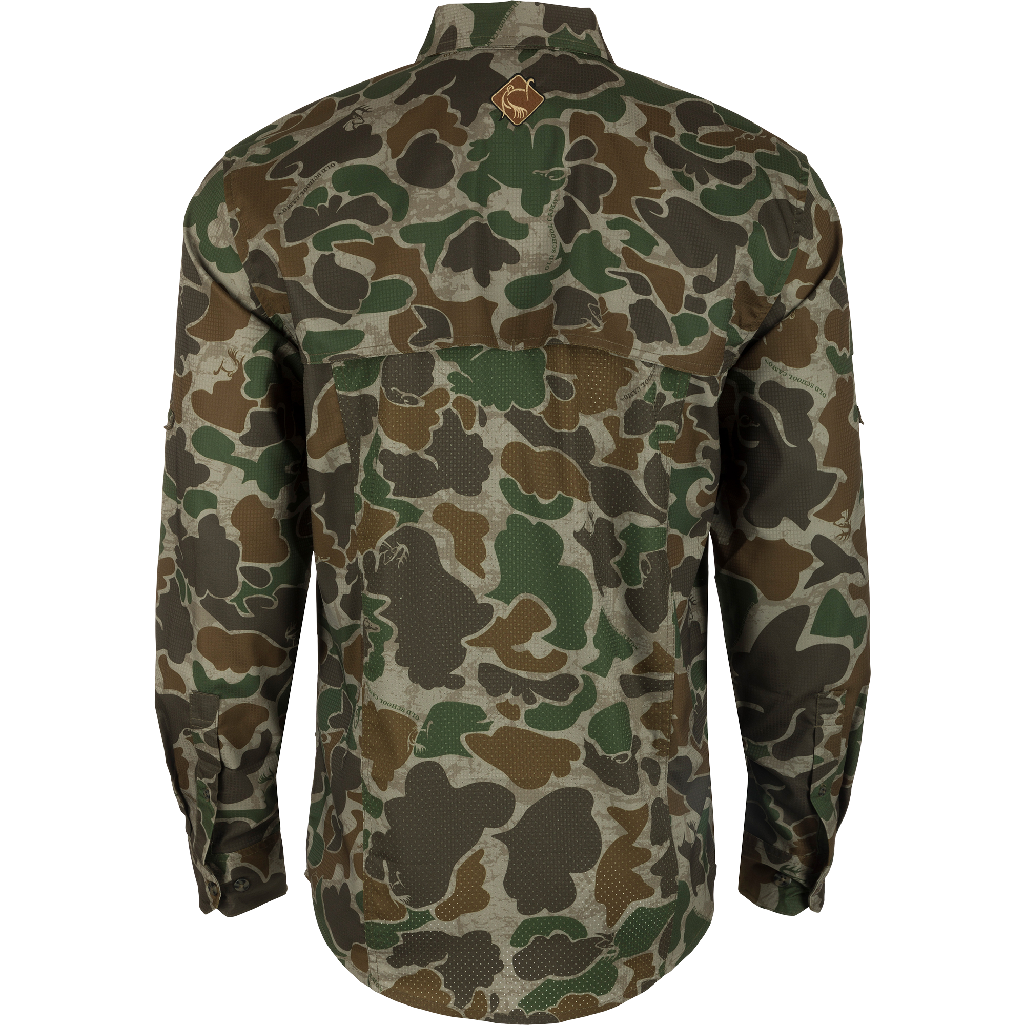 Men's Long Sleeve Camo Wingshooter Trey Shirt - Hunting & Outdoor Adventure Apparel for Men | Perfect for Hunting, Camping & Outdoor Activities