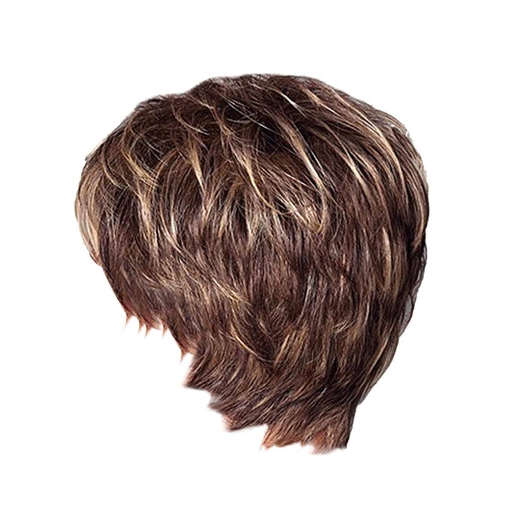 Chestnut Brown Short Pixie Cut Wigs for Women - Heat Resistant Synthetic Blonde & Brown Layered Wigs - Natural Daily Use & Cosplay Hairpiece (Golden Brown) | Perfect for Everyday Wear, Costume Parties & Fashion Styling