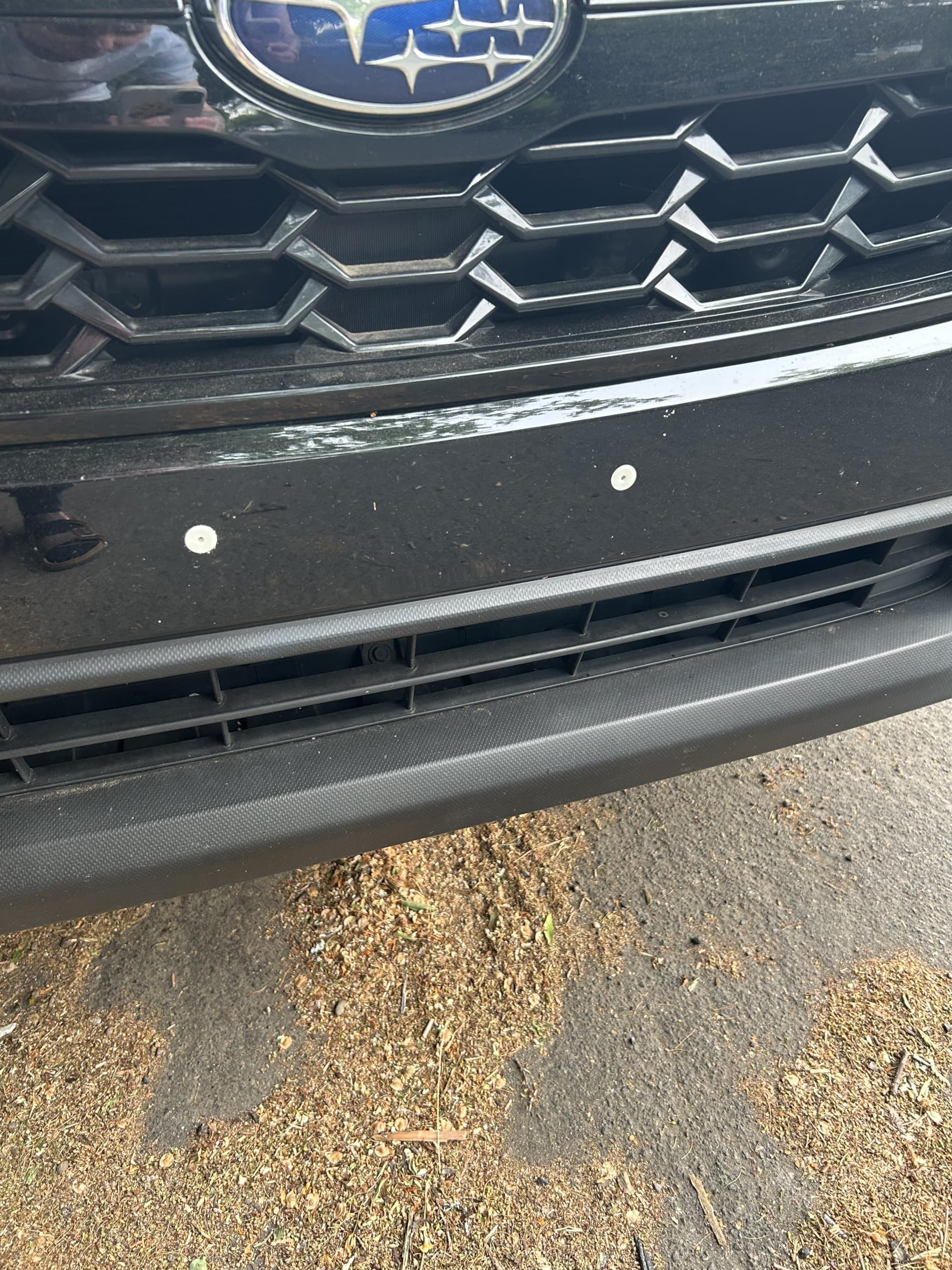 Subaru Front License Plate Mount Bracket Kit - Round Hole Adapter with 2 Toggle Anchors, Bolts & Screws - Plastic License Plate Holder & Relocator for Cars & Trucks - Perfect for Off-Roading & Custom Vehicle Modifications