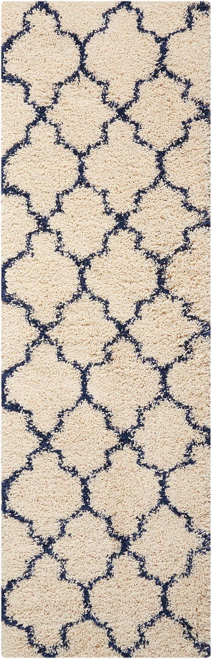 Nourison Amore Ivory/Blue 2'2