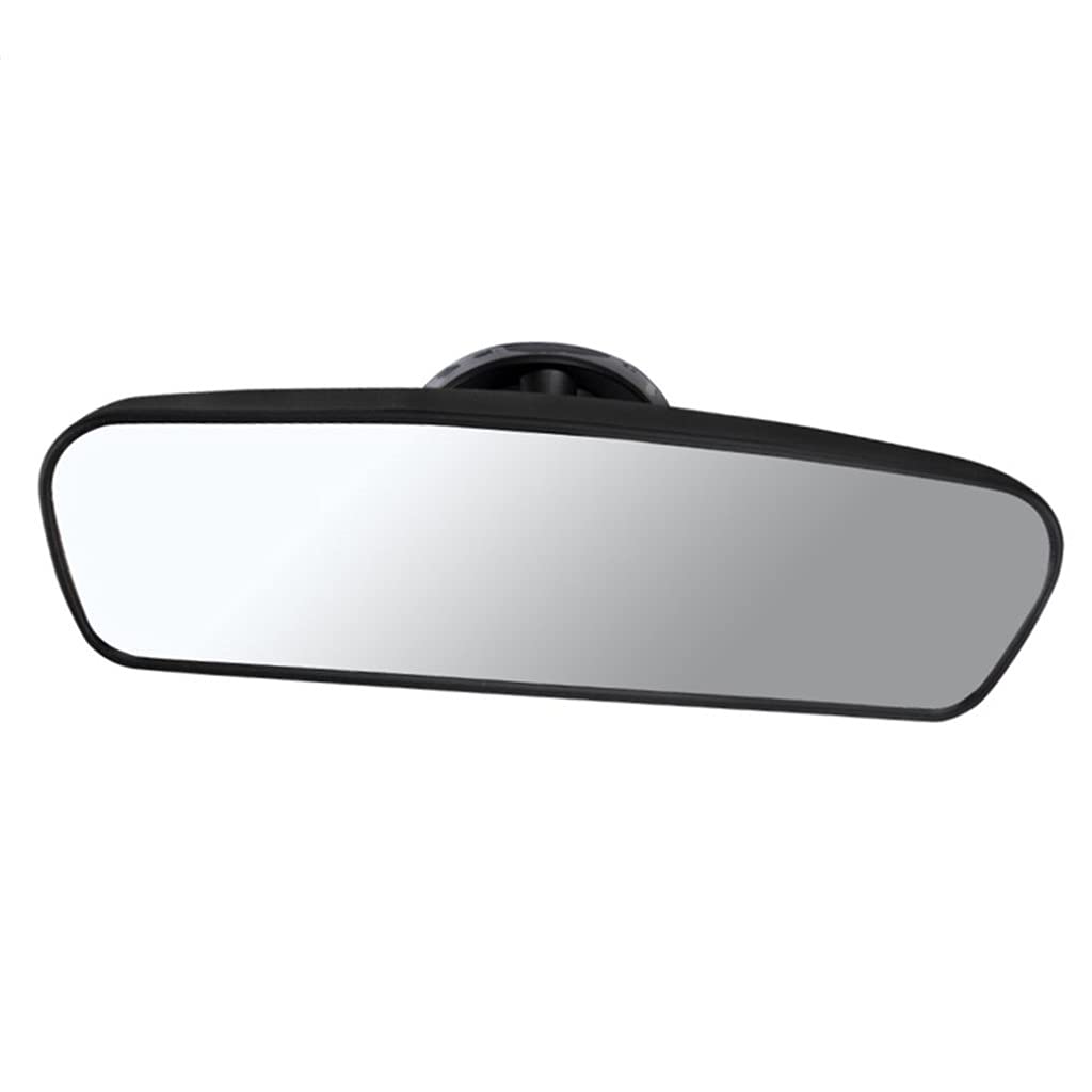 Universal Car Rear View Mirror with PVC Sucker - Wide Angle Convex Auto Interior Mirror for Enhanced Visibility & Safety - Perfect for Parking, Lane Changing & Blind Spot Monitoring
