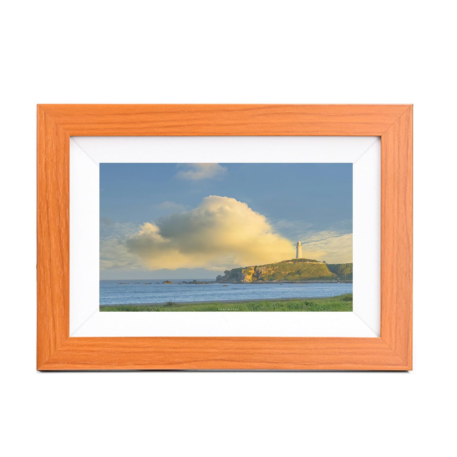 8 Inch Smart Digital Photo Frame with Touch Screen - Auto Picture Rotation, HD Display for Photos & Videos | Perfect for Home Decor, Office Display, and Gift Giving