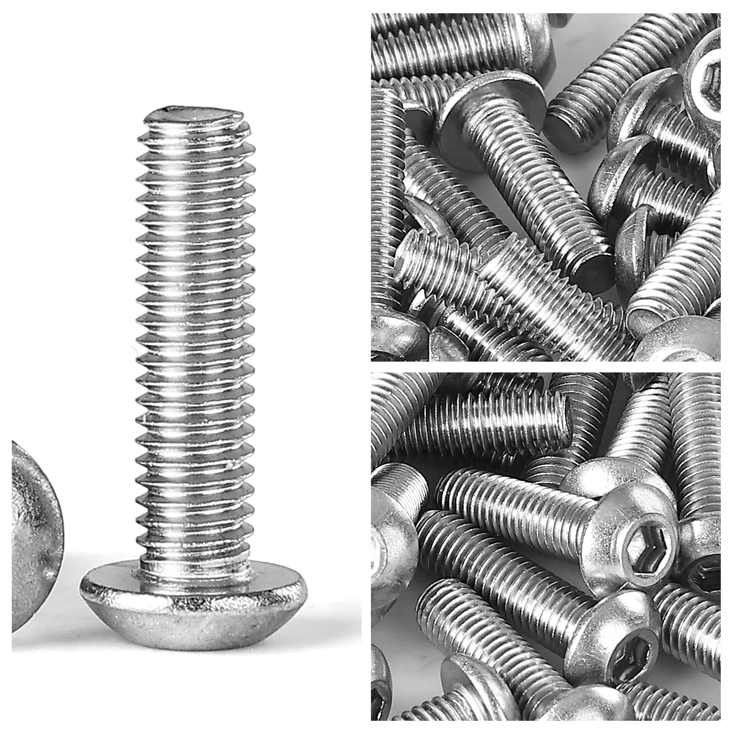 304 Stainless Steel #10-32 x 5/8
