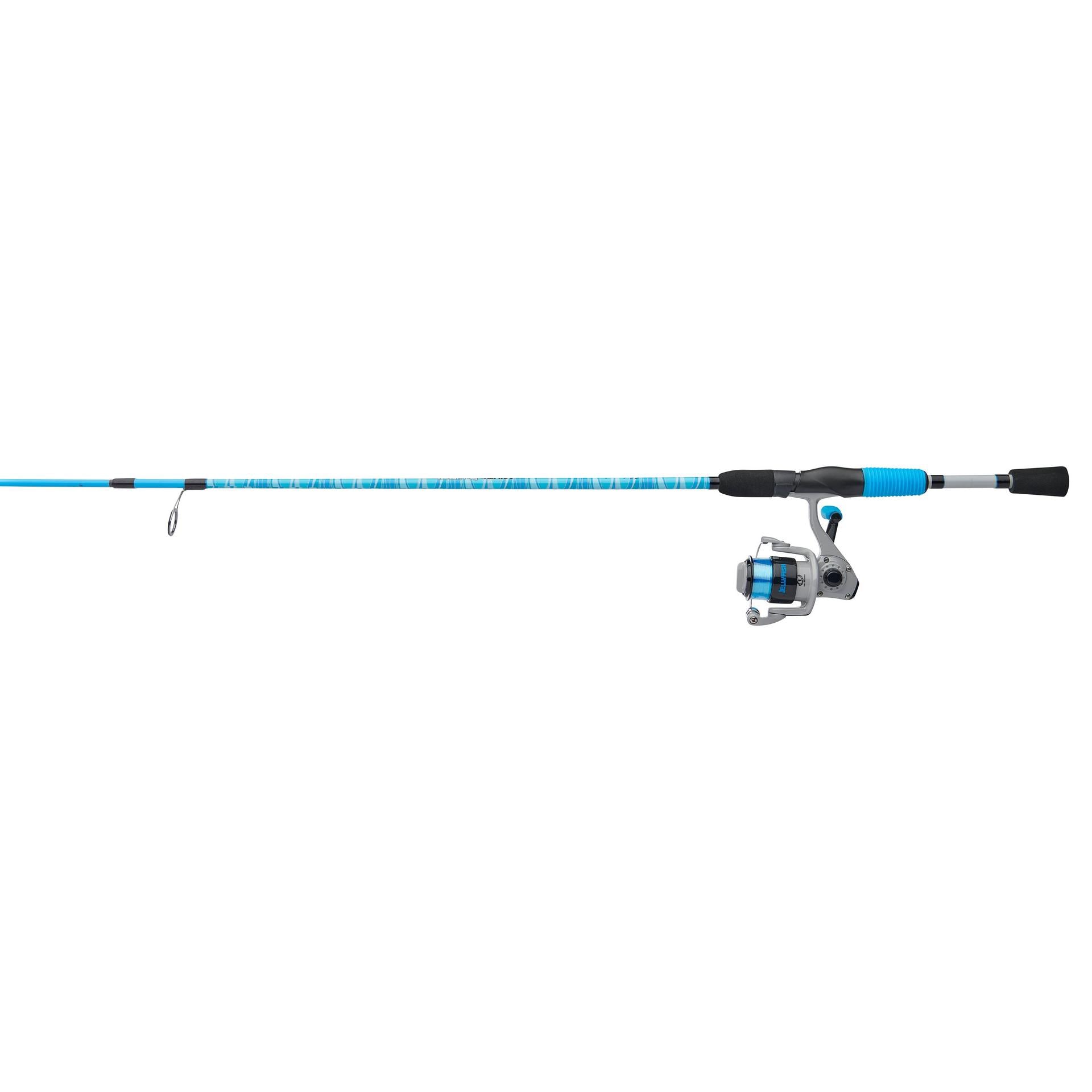 Jellyfish® Spinning Fishing Rod and Reel Combo - Lightweight Spinning Combo for Freshwater & Saltwater Fishing - Perfect for Beginners and Experienced Anglers (Great for Pier, Shore, and Boat Fishing)