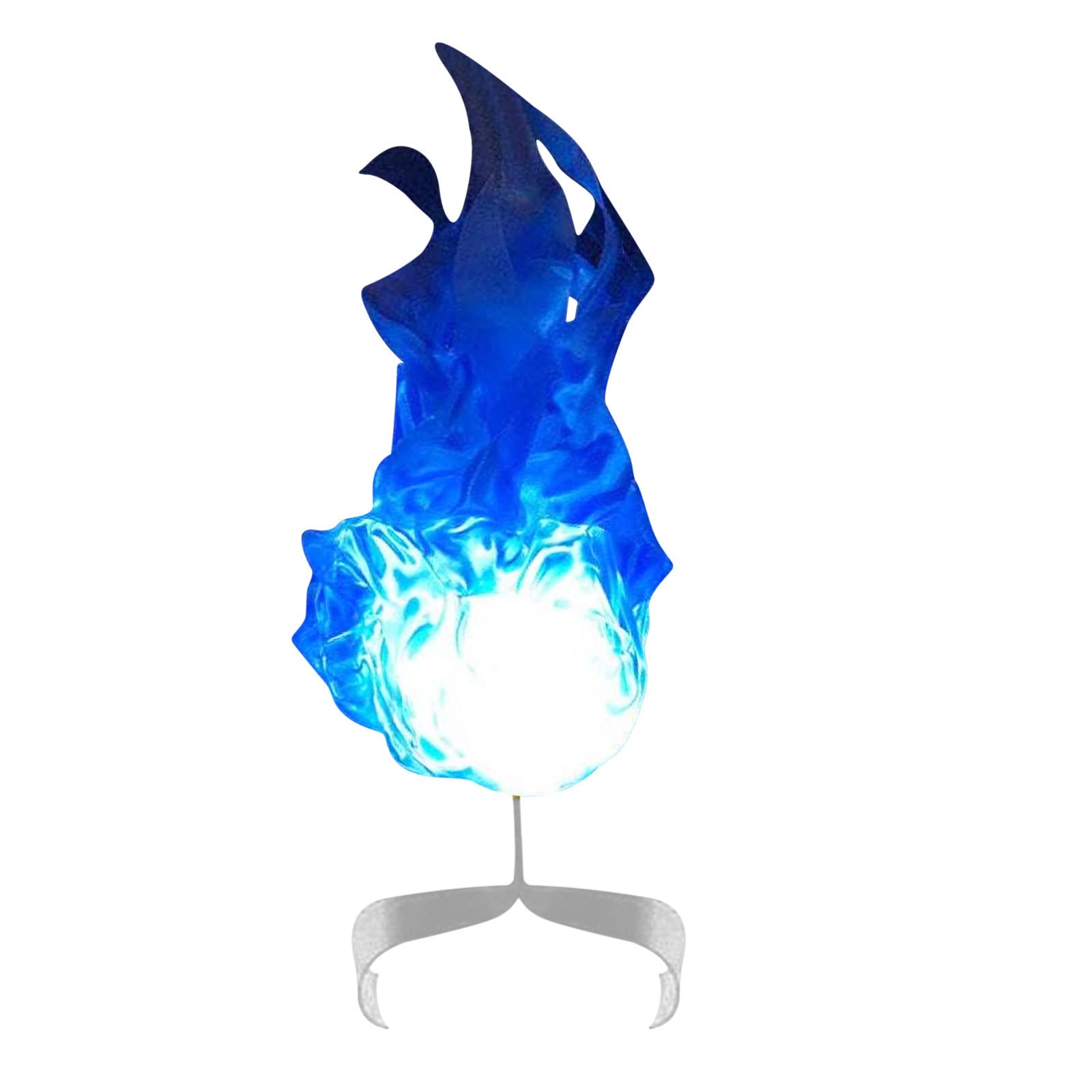 ZZKHGo Halloween Floating Fireball Prop - LED Illuminated Fireball Decor for Home, Party, Haunted House & Role Play | Spooky Halloween Decoration for Indoor & Outdoor Use
