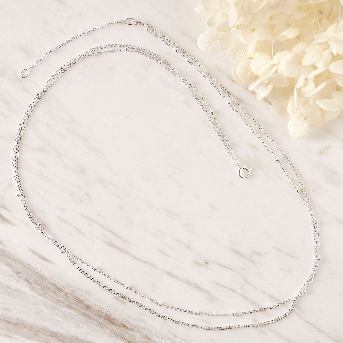 Elegant Twin Chain Necklace for Women - Dainty Layered Gold & Silver Necklaces - Perfect for Everyday Wear, Date Nights & Gifting