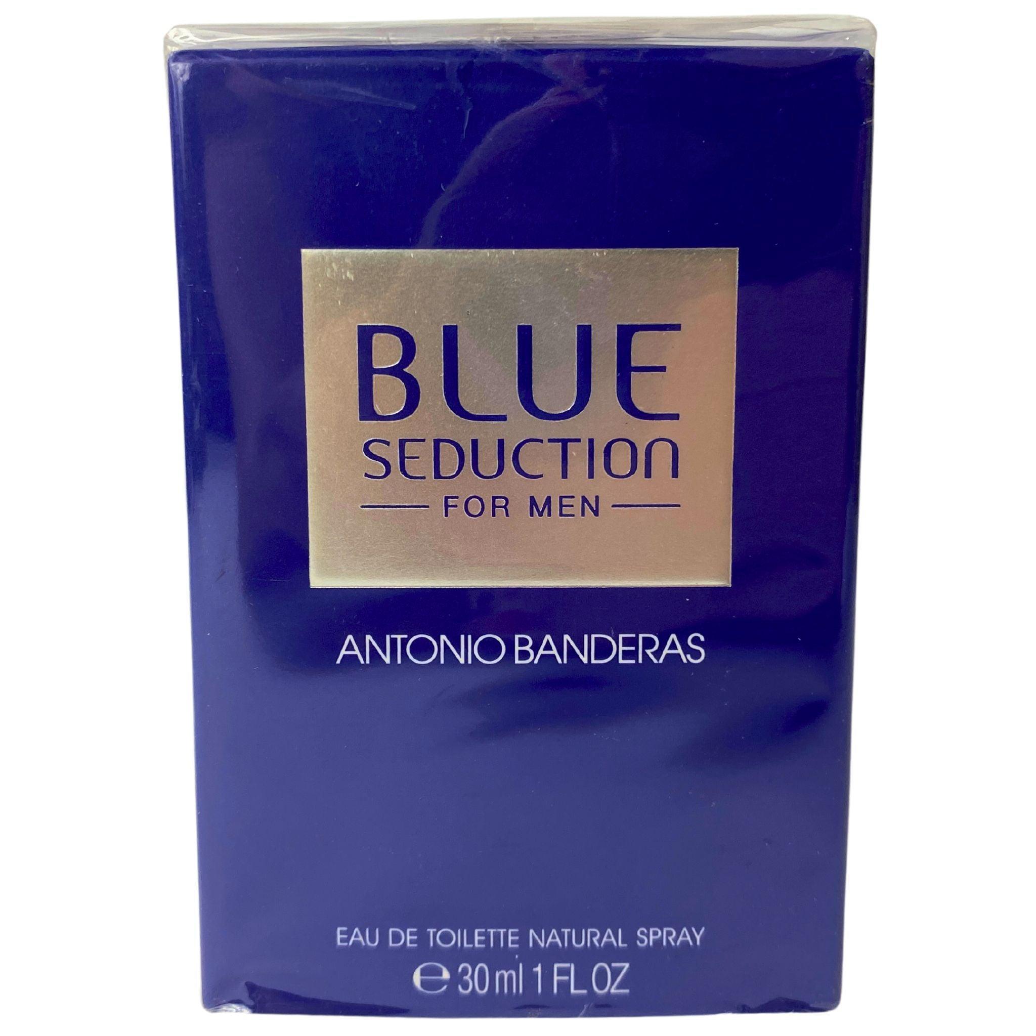Antonio Banderas Blue Seduction Men's Cologne - 1oz Eau De Toilette Natural Spray (80-Piece Bulk Pack) | Fresh Aquatic Scent for Day & Night Wear, Dating & Special Occasions