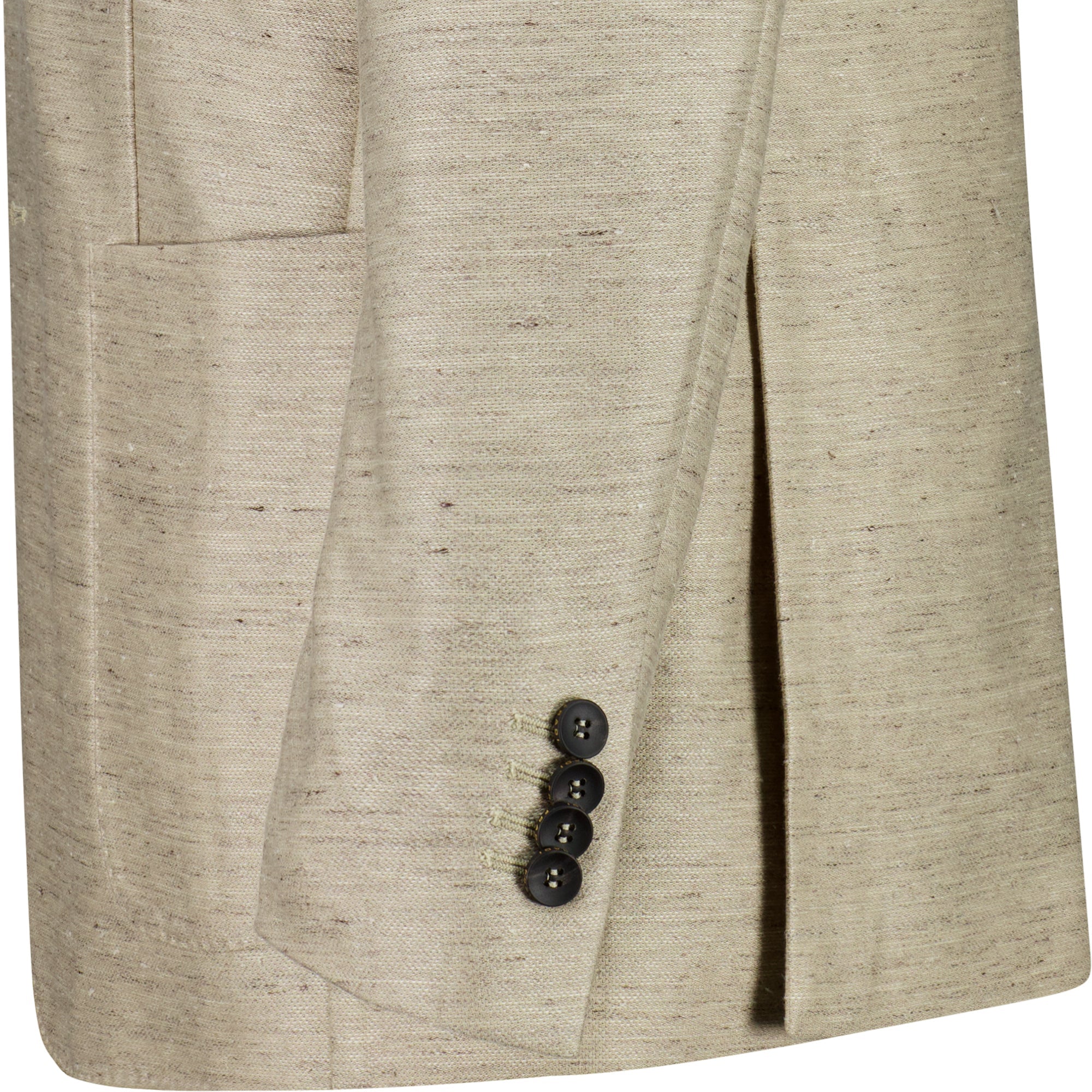 FRADI Cotton Linen Blend Sports Jacket YUTA - Lightweight Breathable Athletic Coat for Running, Golf & Outdoor Activities