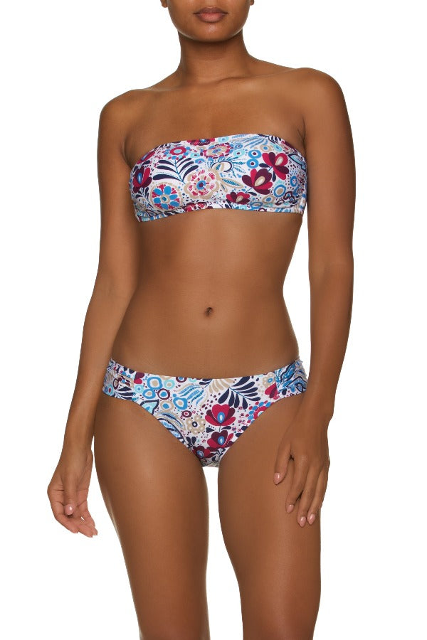 Heavenly Biarritz Tucked Bandeau Bra - Comfortable Seamless Wireless Bralette for Women | Perfect for Yoga, Lounge & Everyday Wear